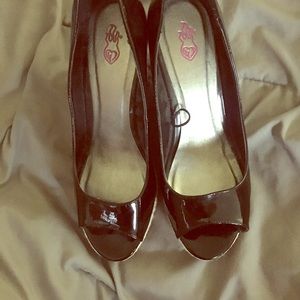 Torrid 4” wedge pumps size 12